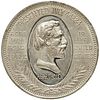 1886 Statue of Liberty Commemorative Monument of American Independence Medal in White Metal