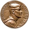 c. 1923 National Navy Club Medal in Bronze Unlisted Size Ch. About Uncirculated