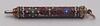 JEWELRY.Enamel Decorated Gilt Silver Travel Pencil