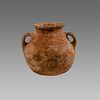 Iron Age Terracotta Jar c.1400 BC. 
