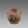 Iron Age Terracotta Jar c.1400 BC.