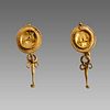 Roman Gold Pair Of Earrings c.1st-2nd century AD.
