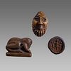 Lot of 3 Messopotamian Style Amulets. 