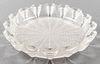 R. Lalique Frosted Art Glass Centerpiece Bowl