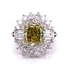 3.00 Natural Color GIA Certified Diamond Ring