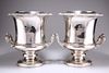 A PAIR OF OLD SHEFFIELD PLATE WINE COOLERS, CIRCA 1820, by 