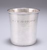 A FRENCH SILVER BEAKER, by Theodor Tonnelier, Paris, c.1820