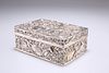 A GERMAN SILVER TABLE BOX, import mark, Berthold Muller, Ch