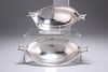 A PAIR OF GEORGE V SILVER BON BON DISHES, by William Hutton