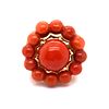 Victorian 18K Coral Ring