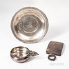 Three Eustis Family Early 20th Century Silver Pieces