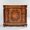 Louis XVI-style Marble-top, Ormolu-mounted, and Inlaid Console
