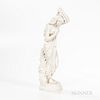 Minton Parian Figure of Maiden Flower of the Field