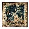 Aubusson Tapestry Landscape with Figures