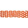 A late 19th century coral bracelet. Designed as a series of rectangular-shape coral links, to the gr