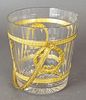 French Baccarat Crystal & Bronze Bucket