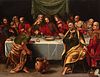 Venetian school; 1600 century.
"Last supper".
Oil on panel. 