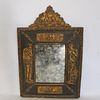 Vintage Paint And Gilt Decorated Composition