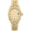 ROLEX OYSTER PERPETUAL DATEJUST LADY WATCH IN 18K YELLOW GOLD REF. 6917, CA. 1979-1982   Movement: automatic. Weight: 64.6 g