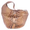 <p>GUCCI - a Python Leather Greenwich Hobo Bag. Designed with soft grained taupe leather and python