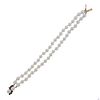14k Gold Sapphire Pearl Bracelet