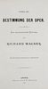 Wagner, Richard Sammelband mit 4 Schriften (davon 3 in Erstausgabe). 1870-1871. 8°. Lwd. d. Zt. mit goldgepr. DTitel (leicht berieben).