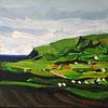 Alfred (Chip) Chadbourn (1921-1998) Irish Landscape, 1984