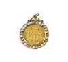 A Victoria sovereign pendant,