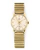 A 9ct gold Smiths 'Deluxe' mechanical bracelet watch,