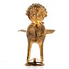 India Bronze Bird Figurine