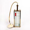 1960s Mondrian Style Abstract Lantern Pendant Lighting