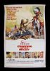 Original 'Custer of the West' Movie Poster 1967