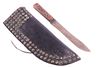 Blackfoot Tacked Harness Sheath & Trade Knife 1870