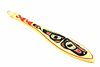 Pacific Northwest Indians Hand Carved Love Paddle