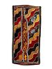 Aboriginal Bark Painting, Milky Way