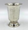 Towle Sterling Silver Weighted Vase and Plated Wine