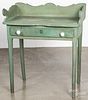 Painted dressing table, 19th c.