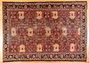 Heriz carpet, ca. 1940, 12'5" x 8'8".