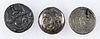 Three early US military buttons
