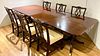 Kindel Two Pedestal Dining Table and Chairs