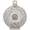 Large Lalique Crystal Dahlia Perfume Bottle