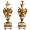 Bronze Mounted Marble Cassolettes