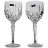 (4 Pc) Waterford "Brookside" Crystal Wine Glasses