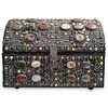 Indian Hardstone and Silver Marriage Trunk