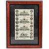 Bank of America 1860s Rhode Island Remainder Note Sheet