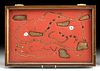 20 Anasazi Bone Beads, Shell, & Woven Fiber Fragments