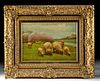 19th C. Oil on Canvas Painting 'Spring' -  S. S. Carr