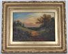 19th C. Continental Scool Landscape Painting