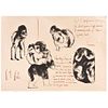 JOSÉ LUIS CUEVAS, Sin título, Firmada y fechada 8-9-62, Litografía 30 / 100, 40 x 56 cm | JOSÉ LUIS CUEVAS, Untitled, Signed and dated 8-9-62, Lithogr