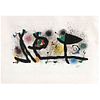 JOAN MIRÓ, Miró Sculptures III, 1974 - 1980, Firmada en plancha, Litografía s/n, 52 x 73 cm | JOAN MIRÓ, Miró Sculptures III, 1974 - 1980, Signed on p